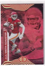 2022 Panini Illusions #46 JuJu Smith-Schuster Trophy Collection Pink #/399
