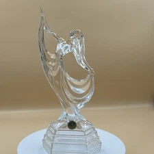 Royal Crystal Rock RCR Italy 24% Lead Crystal Beautiful Ballet Dancer 11"