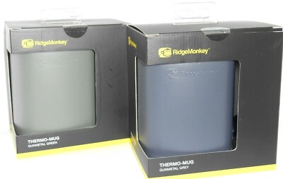  RidgeMonkey Thermobecher in grau oder grün oder Thermomug DLX Brühset in grün