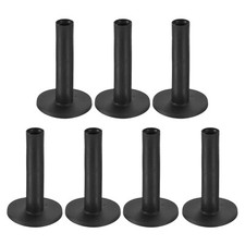 7 x Golf Tee Tall Training Driving Range Tee Golf Accessories 3.4" Black