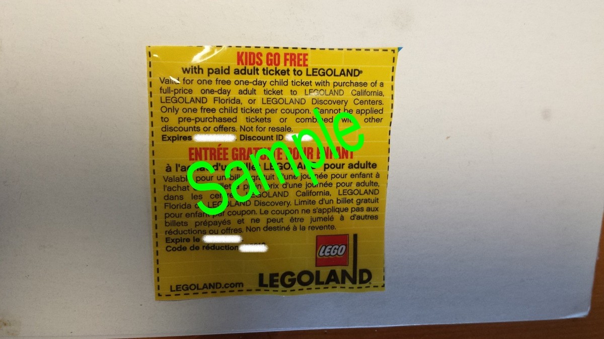 Legoland California Legoland Florida Coupons Legoland Discount