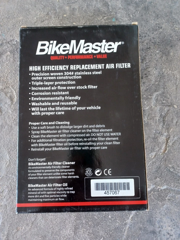 Filtro de aire BikeMaster 457067 para Honda CBR1000RR BM Foto 3 de 4