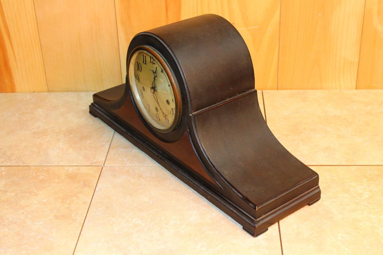 Antique New Haven Westminster Chime Mantle Clock Nice Condition eBay