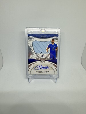 2022/23 Panini Chronicles Armando Broja Crown Royal Patch Auto /20 Chelsea