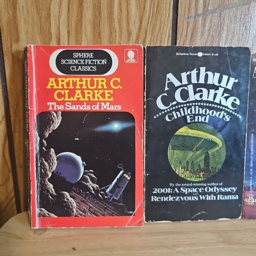 Arthur C Clarke Lot of 8 Vintage Books 2061 The Sands of Mars UK Childhood's End - Picture 3 of 10