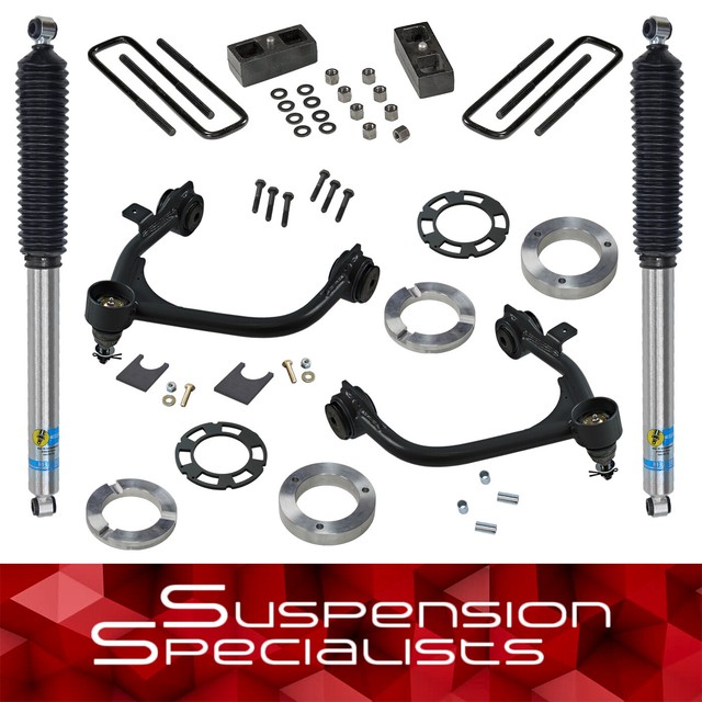 Superlift 3" Lift Kit + Bilstein Shocks For 2019 Chevy Silverado GMC