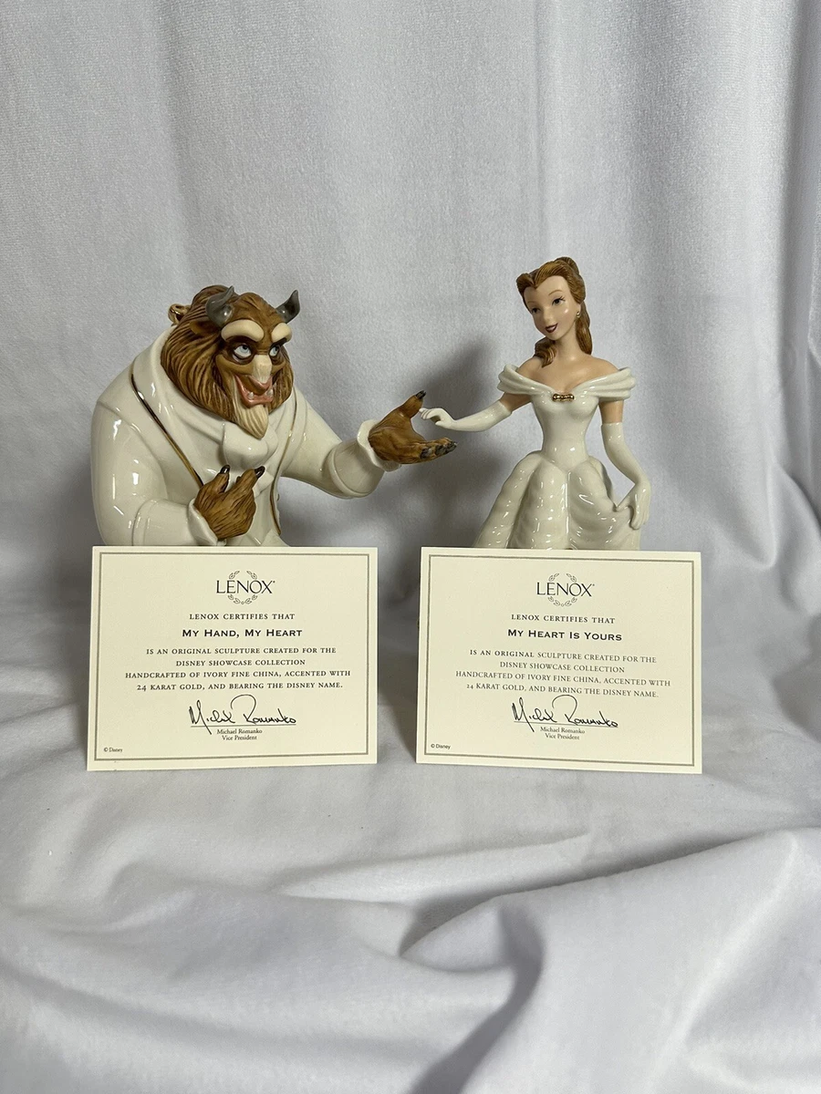 Lenox Disney Beauty and the Beast Indiana LENOX Figurines for sale