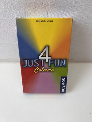 Just 4 Fun Colours (Kosmos 2010) Brettspiel für 2 komplett Neu OVP