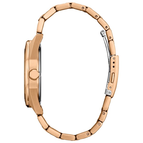 Citizen para Hombre Deportivo Casual Calendario Eco-Drive Dorado 41 MM BM7633-81X 4