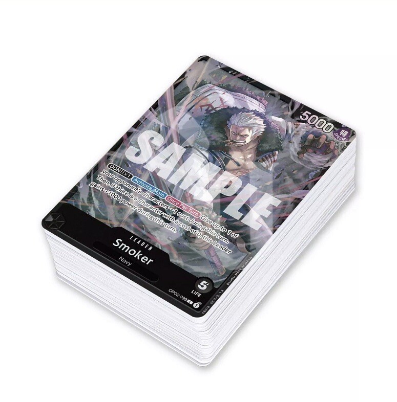 one piece tcg: smoker starter deck - black [st19] CG ST19 DISPLAY (BLACK) SMOKER(810059787223) giving you everything needed to start playing right out of the box One Piece Tcg Smoker Negro