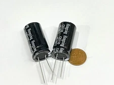 2 Pack  Electrolytic capacitor 3300UF 50v 105c 18mm x 35mm Radial G374