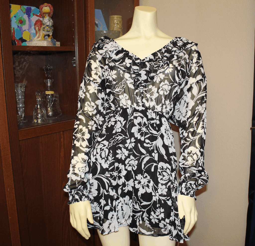 black and white floral dress zara Zara Black Floral Maxi Dress main image 0