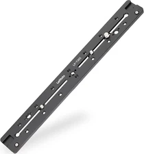 LEFTFOTO 350Mm Double Dovetail Slide Rail with Arca Swiss Quick Release Plate,Lo