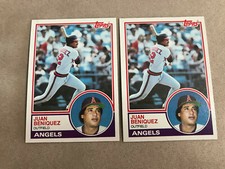 1983 Topps Baseball Card #678 Juan Beniquez California Angels NMMt Free Shipping
