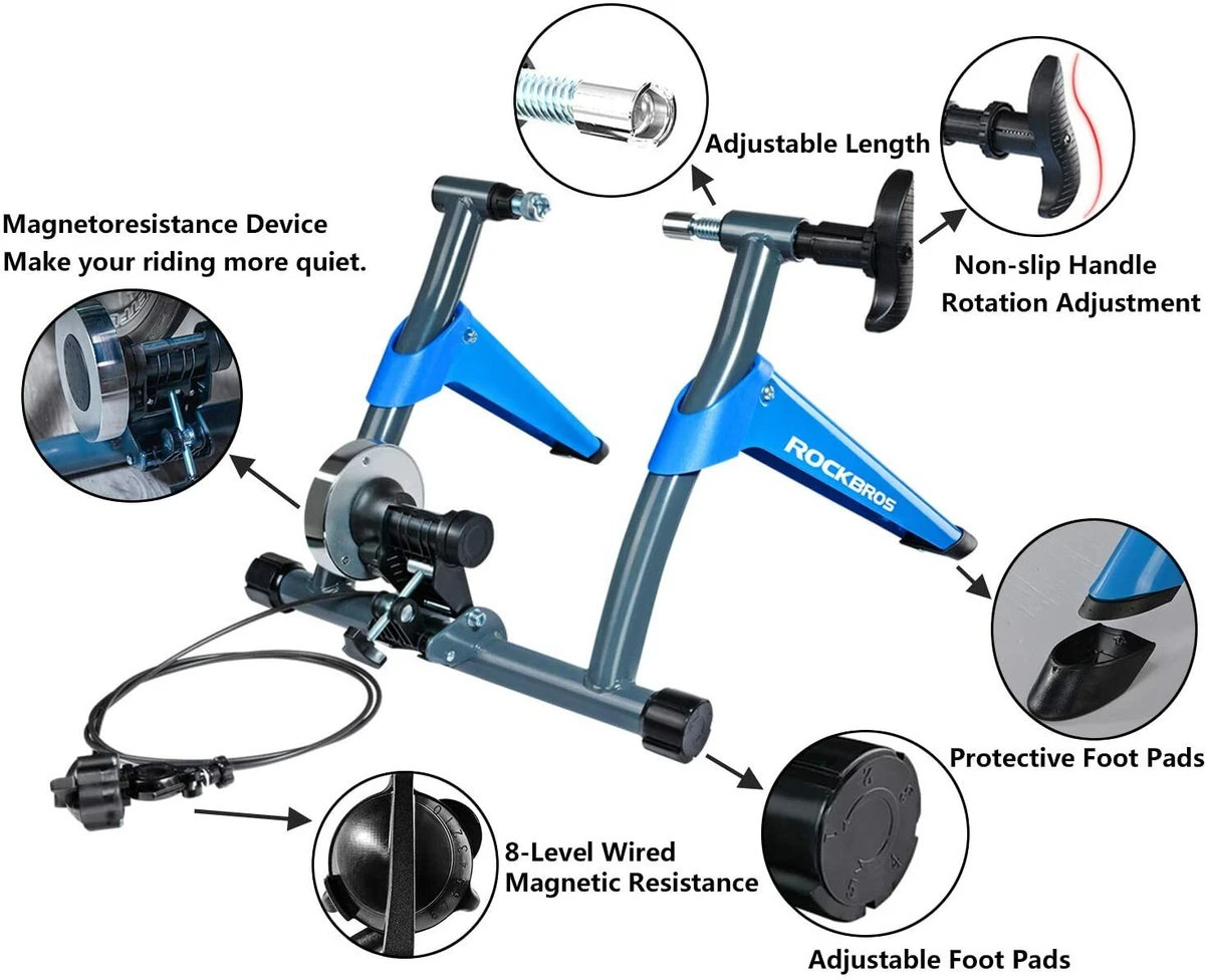 ROCKBROS Rollentrainer Magnetisches Indoor-Bike-Trainingsgerät