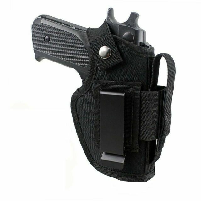 Iwb Nylon Pistol Gun Holster With Extra Magazine Pouch For Glock 19 23 25 32 38 For Sale Online Ebay
