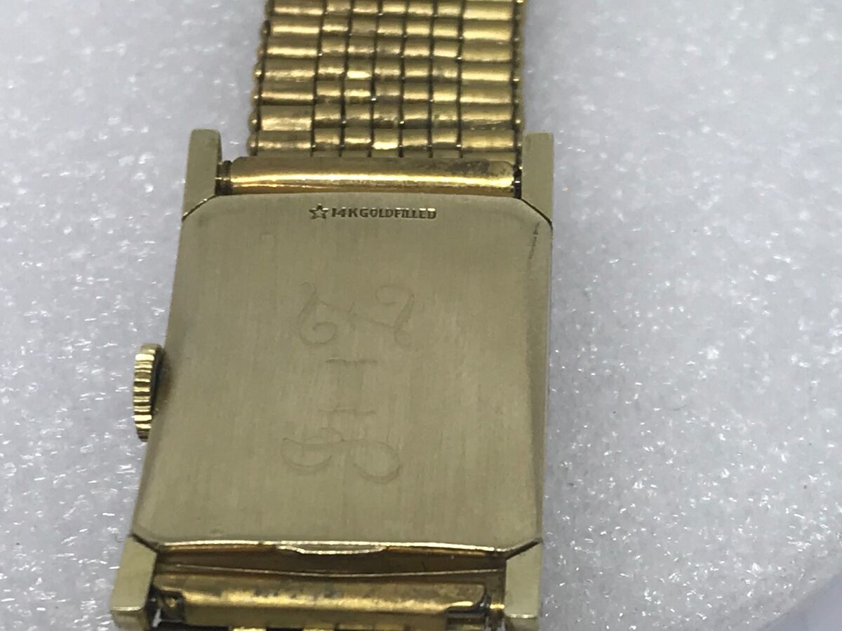 Vintage 14K Yellow Gold Filled Wind Up Lord Elgin Watch 23k Vintage 14K Yellow Gold Filled Wind Up Lord Elgin Watch 23k
