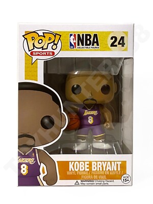 Kobe Bryant フィギュア 8番 Lakers Funko Pop NBA #24 Kobe Bryant LA Lakers Purple Jersey #8 Vaulted