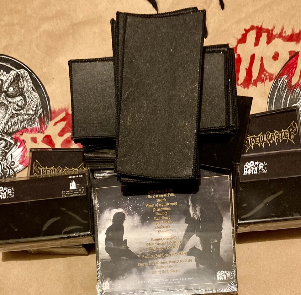 SPELLCASTER-CD/CASSETTE TAPE/PATCH/STICKER-Deluxe Ed.-HEAVY METAL BAND-HOTA REX - Bild 2 von 2