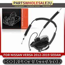 Rear Left LH Door Lock Actuator Motor for Nissan Versa 2012-2019 w/ Power Locks