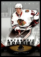 2010-11 SP Game Used Jeremy Morin Rookie 505/699 Chicago Blackhawks #133