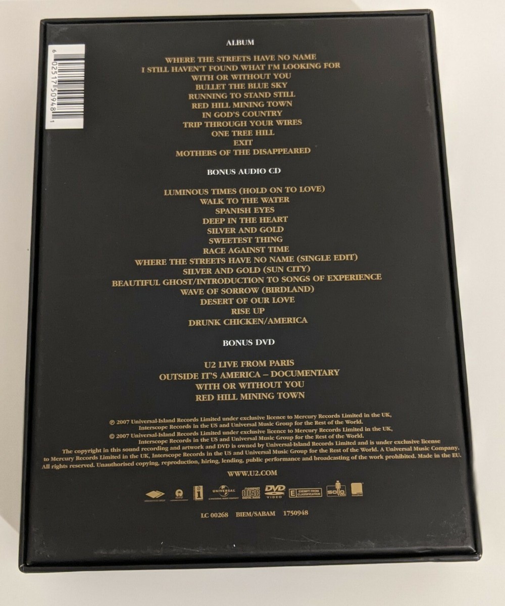 U2 THE JOSHATREE スレパーデラックスBOX SET U2 - The Joshua Tree[4 CD Box Set][Super Deluxe Edition