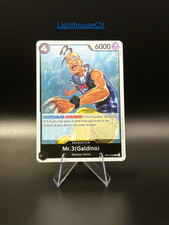 Mr.3(Galdino) OP14-092 Rare The Azure Sea's Seven One Piece Foil Near Mint