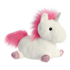 Figura de Peluche Aurora Macaron Collection DK Unicornio Rosa 10 Pulgadas NUEVA EN STOCK