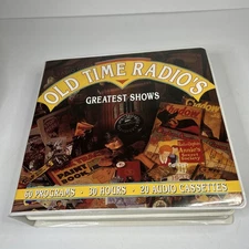 Old Time Radio's Greatest Shows Radio Spirits Audio Cassettes 30 Hours