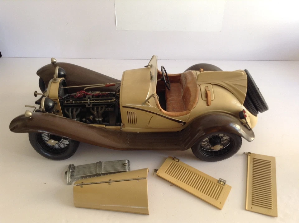 🔥Lot vintage🚗 POCHER ALFA ROMEO 8C 2300 SPIDER GT 1:8 🍂 BLACK FRIDAY 🍂☕ - Immagine 2 di 4