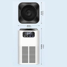 H13 HEPA Air Purifier For Home Air Cleaner for Allergies Smoke Mold Odor Dust 3