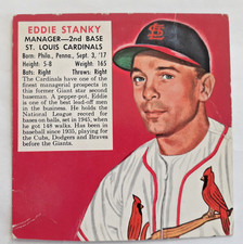 1952 Red Man Eddie Stanky