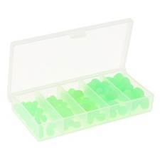 100pcs Fishing Beads Lure Luminous Glow Fishing Floats Fishing Tackle Bead Bait