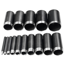 15Pcs Leather Circle Cutter Tool Set 1-15Mm Hole Punch Tool with Storage Box Hol