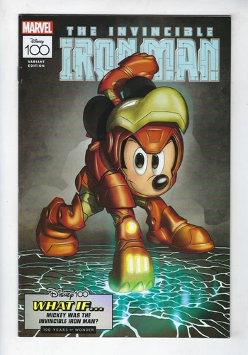 Amazing Spider-Man # 27  Disney 100 What If Iron Man Variant Cover (2023) NM-