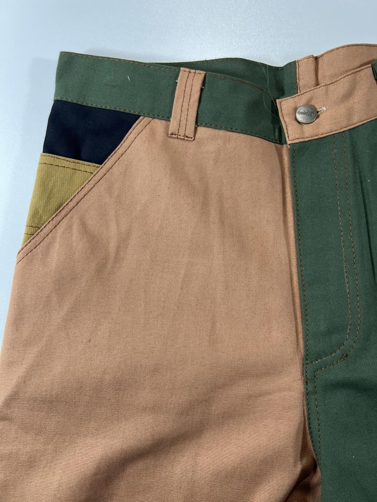 Carhartt custom patchwork Multi-Color Workwear Sh… - image 3