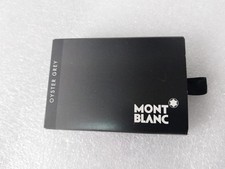 Authentic Montblanc pen Fountain 8 ink cartridge OYSTER GREY rare