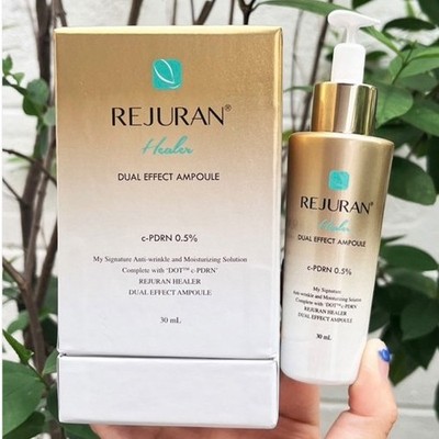 REJURAN Dual Effect Ampulle 30ml Anti-Aging Ampulle c-PDRN Ampulle Made in korea