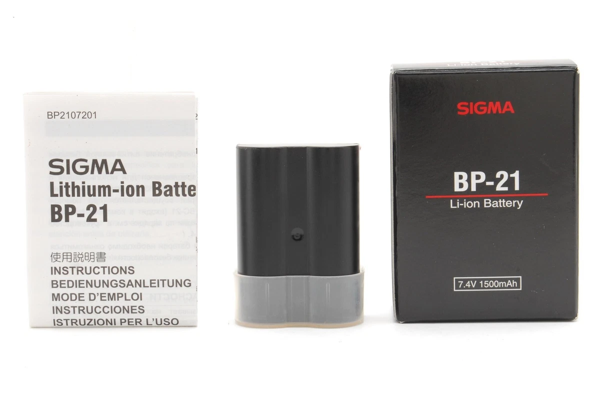 vhbw 1x batteria compatibile con Sigma DP3Q, DP3 Quattro, FP, FP L fotocamera digitale DSLR (1000mAh, 7,2V, Li-Ion