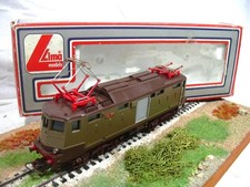 LIMA HO H0 1/87 '80 208022 LG FS F.S. 424 - 143 MARRONE 17 cm CON LUCI W/BOX