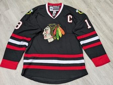 Chicago Blackhawks Jonathan Toews Alternate Authentic NHL Hockey Jersey Size 50
