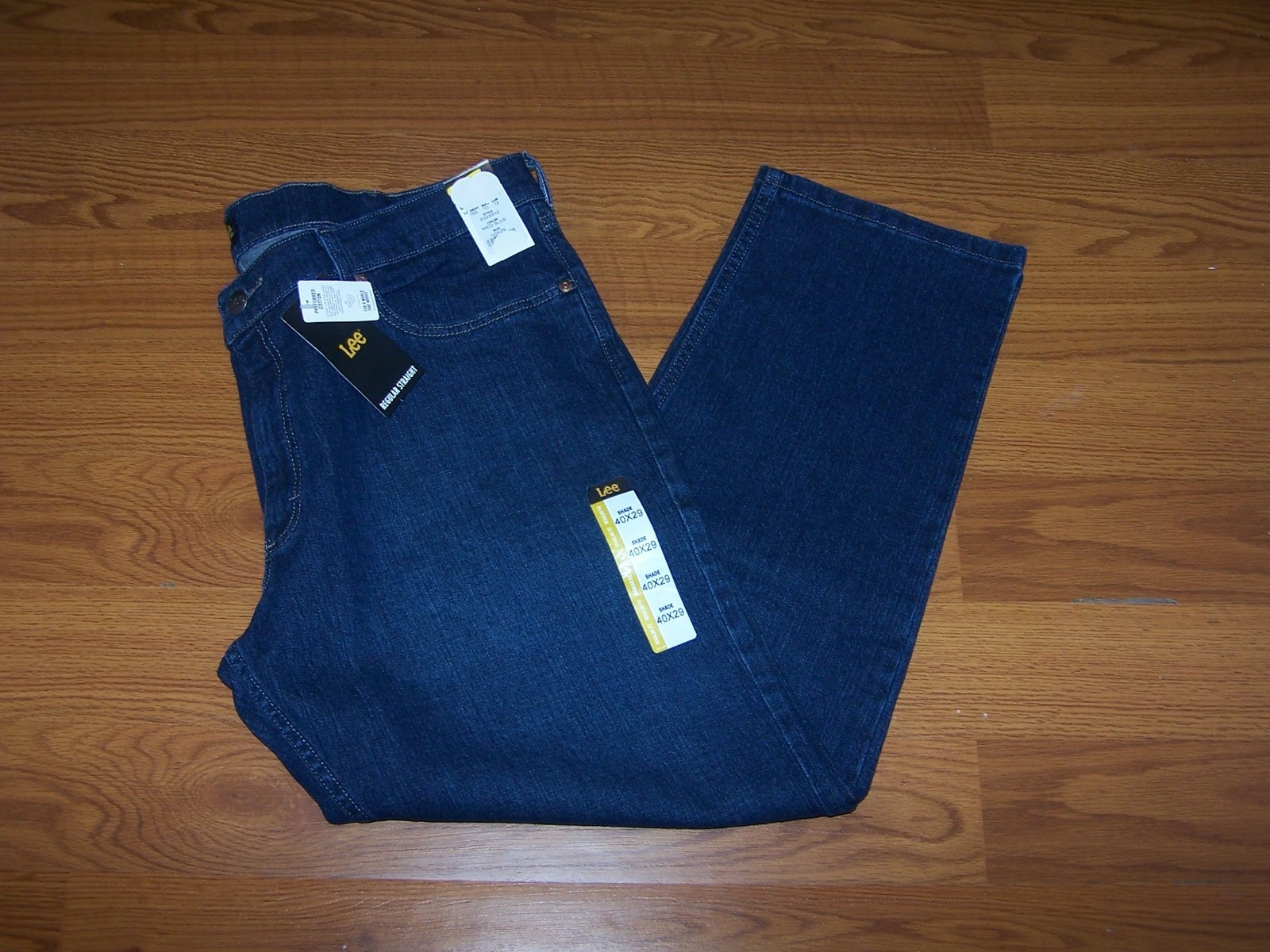 Size 42x29 Mens Regular Fit Straight Leg Lee Jeans (Shade)