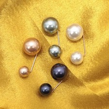3pcs Double Pearl Brooch Pins Anti-fade Exquisite Elegant Brooches for Women Swe