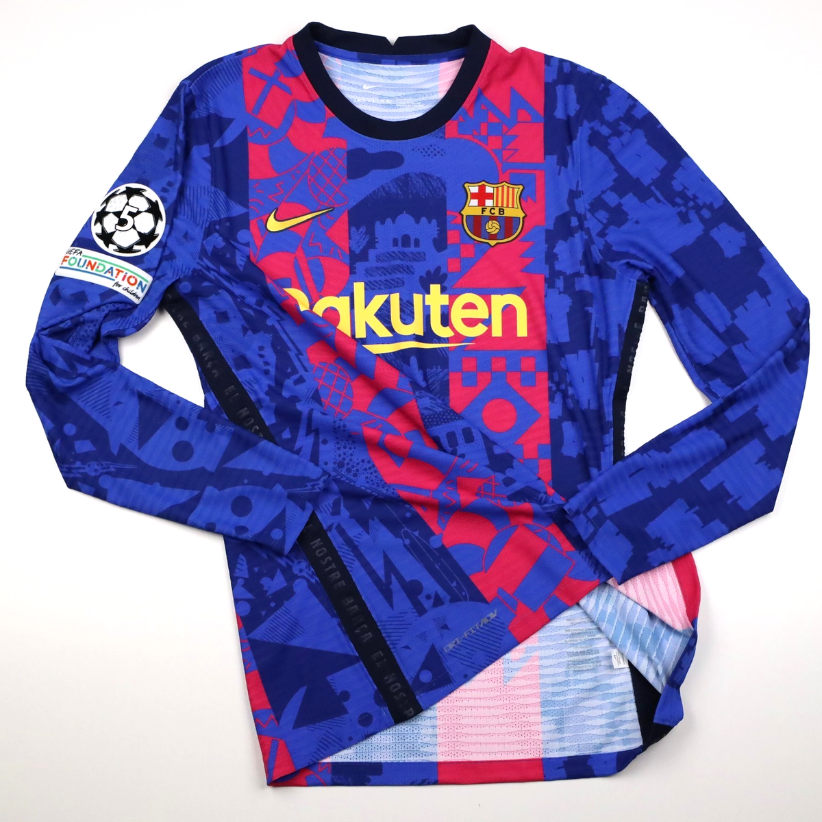 FC Barcelona 21/22 Nike Third Piqué Player Issue Jersey - Men's