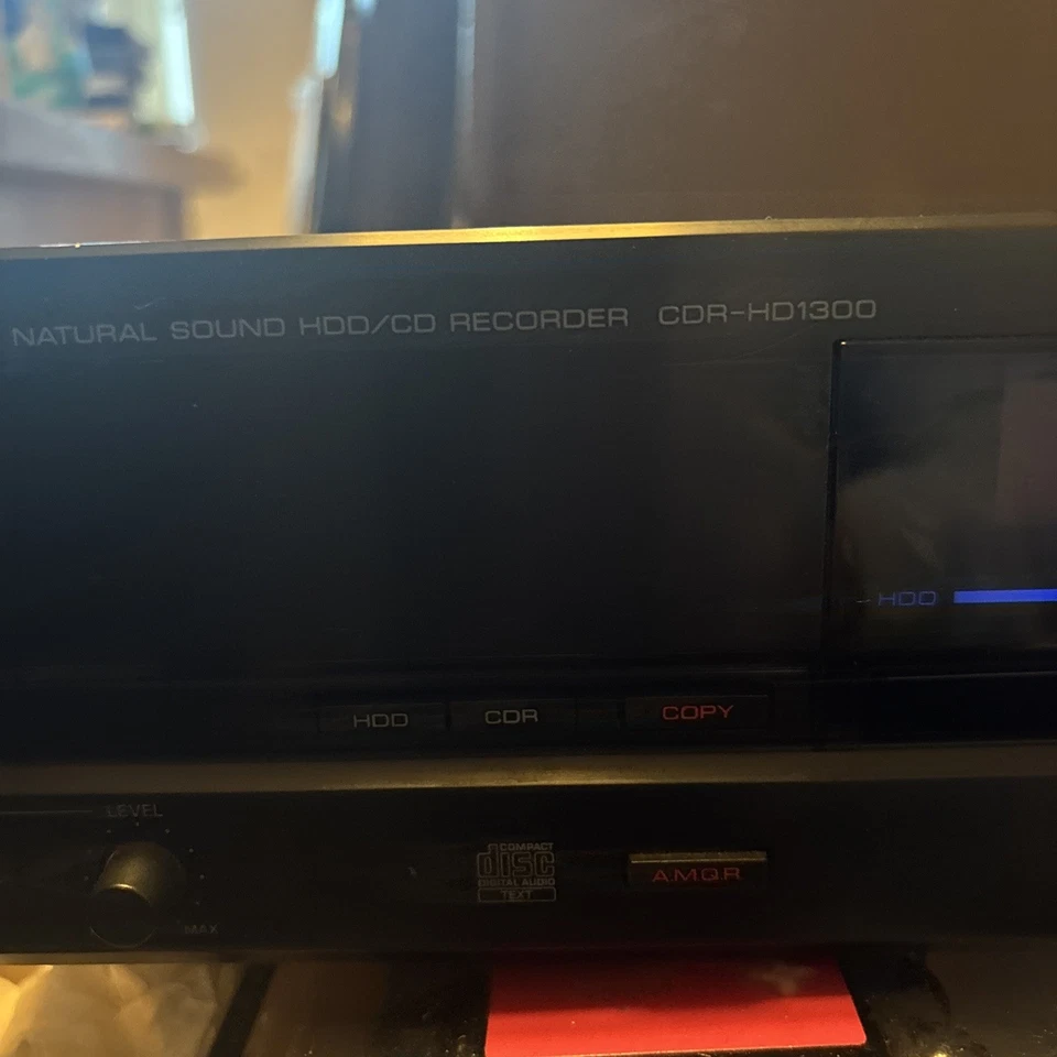 Yamaha Natural Sound HDD CD Recorder CDR-HD1300 PLEASE READ - Image 3 of 4