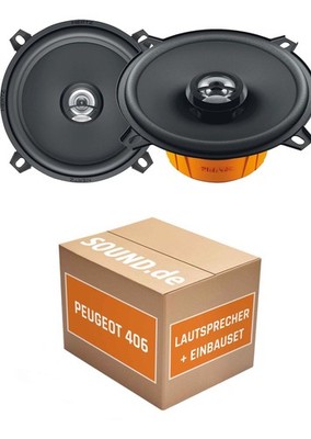 Lautsprecher vorne Hertz DCX 130.3 für Peugeot 406 | 2x Tief-Mitteltöner mit int