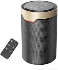 Space Heater 1500W Portable Electric with Thermostat 24H Timer Remote