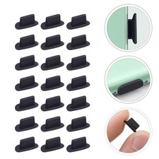 50Pcs Dustproof Silicone Plugs for Protecting Phone Charging Ports