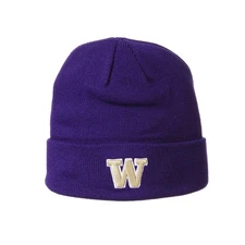 NCAA Washington Huskies Men's Cuff Beanie - Team Color Purple - One Size