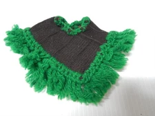 VINTAGE BARBIE HIPPIE ERA STYLE FRINGED PONCHO